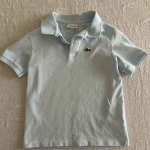 Lacoste Kids Light Blue Polo Shirt